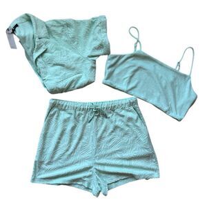 NWT 7 For All Mankind 3-Piece Loungewear Set Size XL